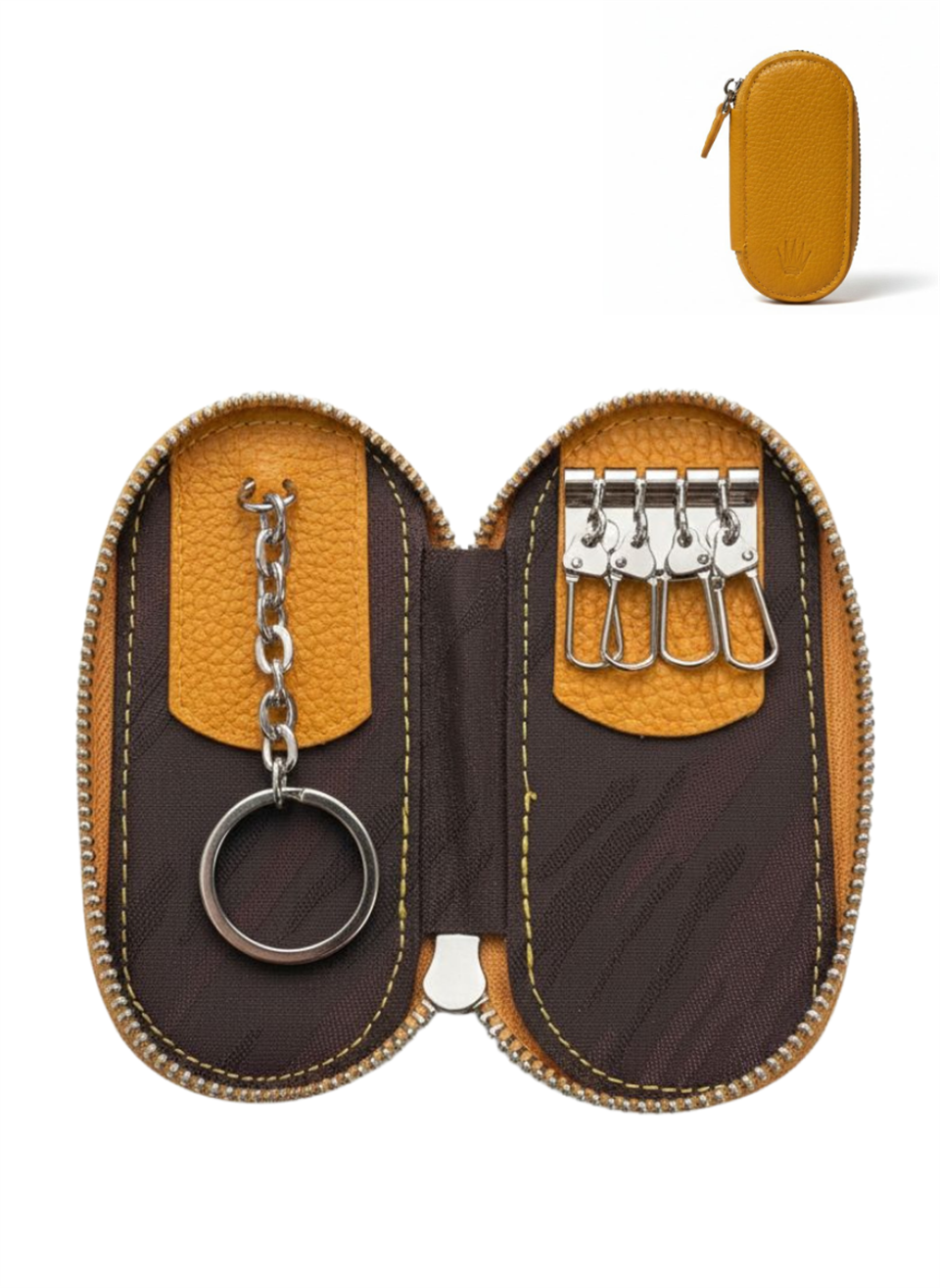 Keypod Sarı Anahtarlık Cüzdan