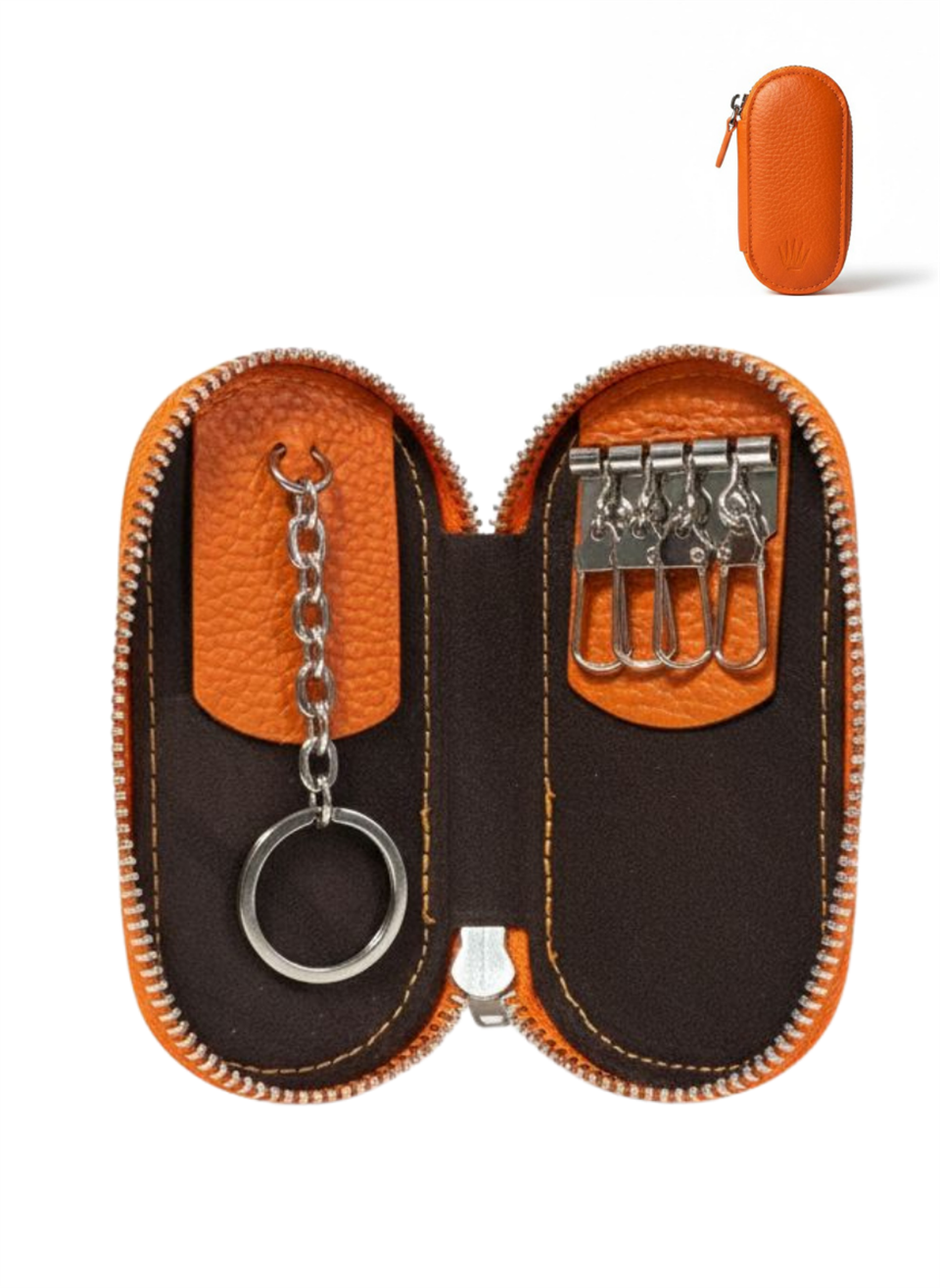 Keypod Turuncu Anahtarlık Cüzdan