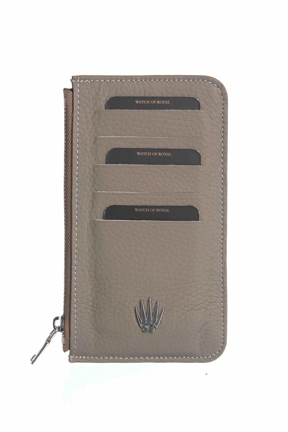 Lexis Vizon Hakiki Deri Fermuarlı Kartlık 