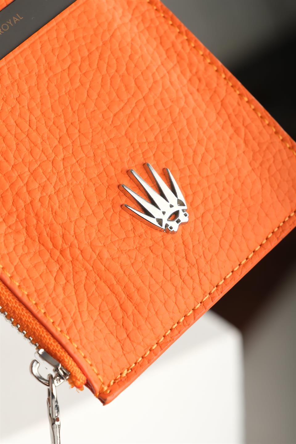 Lexis Taba Hakiki Deri Fermuarlı Kartlık 