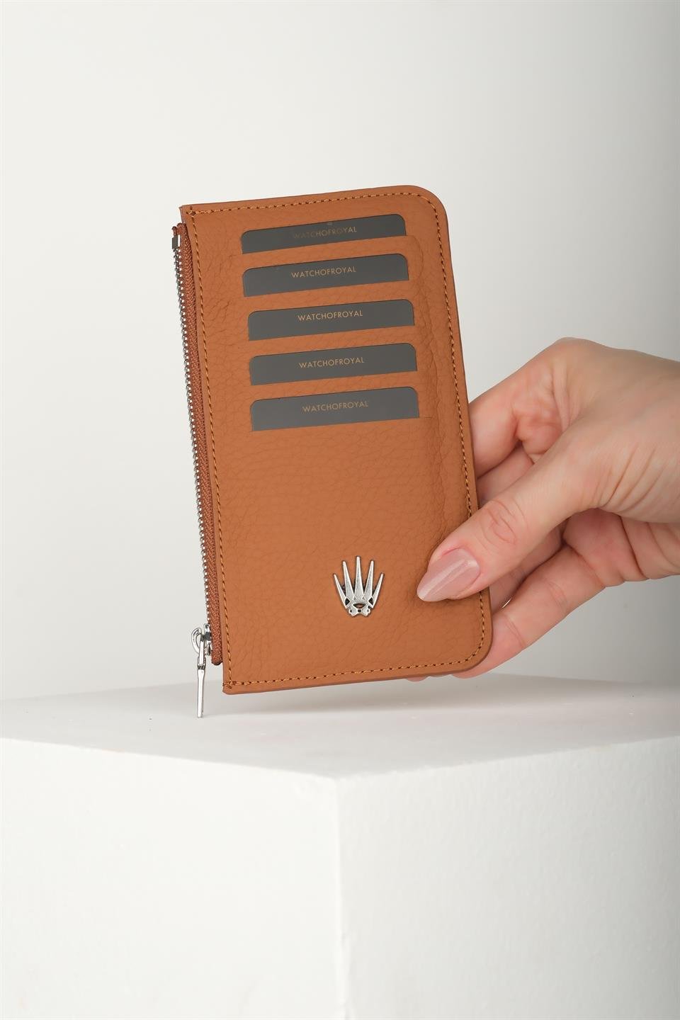 Lexis Taba Hakiki Deri Fermuarlı Kartlık 