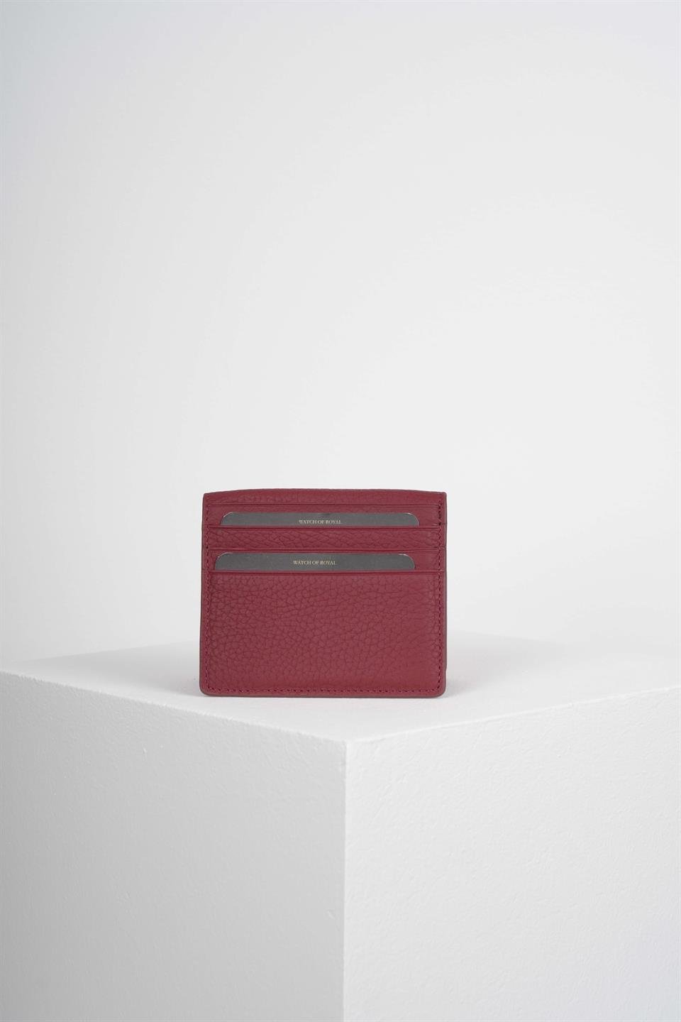 MAGNETIC PAİR FLOTTER BORDO HAKİKİ DERİ CÜZDAN