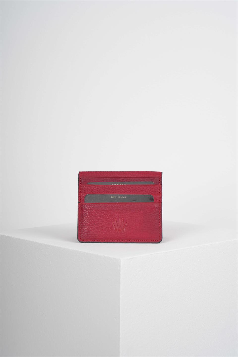 PAIR BORDO SLIM HAKİKİ DERİ CÜZDAN