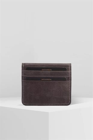 PAIR EFEKT GREY SLIM HAKİKİ DERİ CÜZDAN