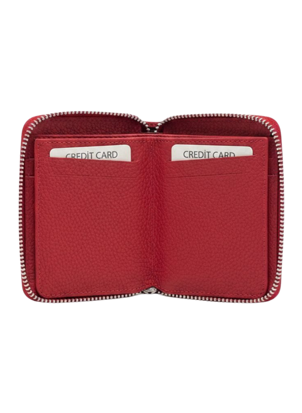 PETTY ZIPPER KIRMIZI MİNİ CÜZDAN