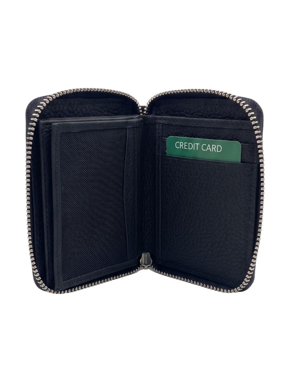 PETTY ZIPPER SİYAH MİNİ CÜZDAN