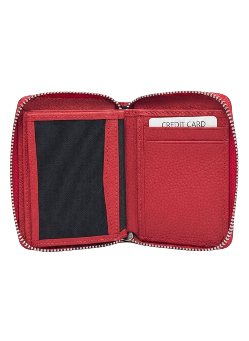 PETTY ZIPPER KIRMIZI MİNİ CÜZDAN