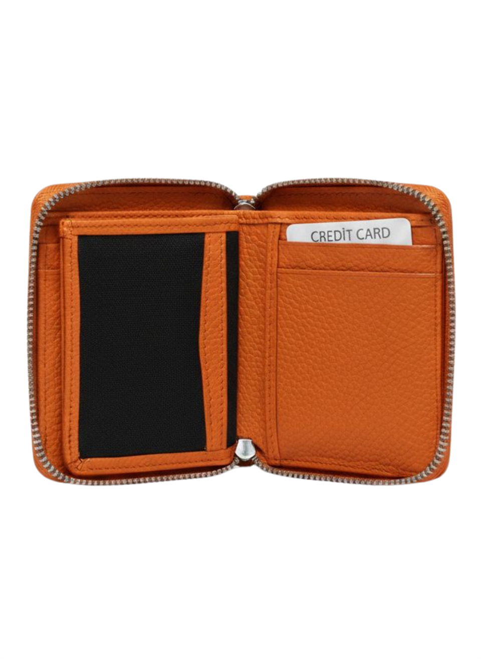 PETTY ZIPPER TURUNCU MİNİ CÜZDAN