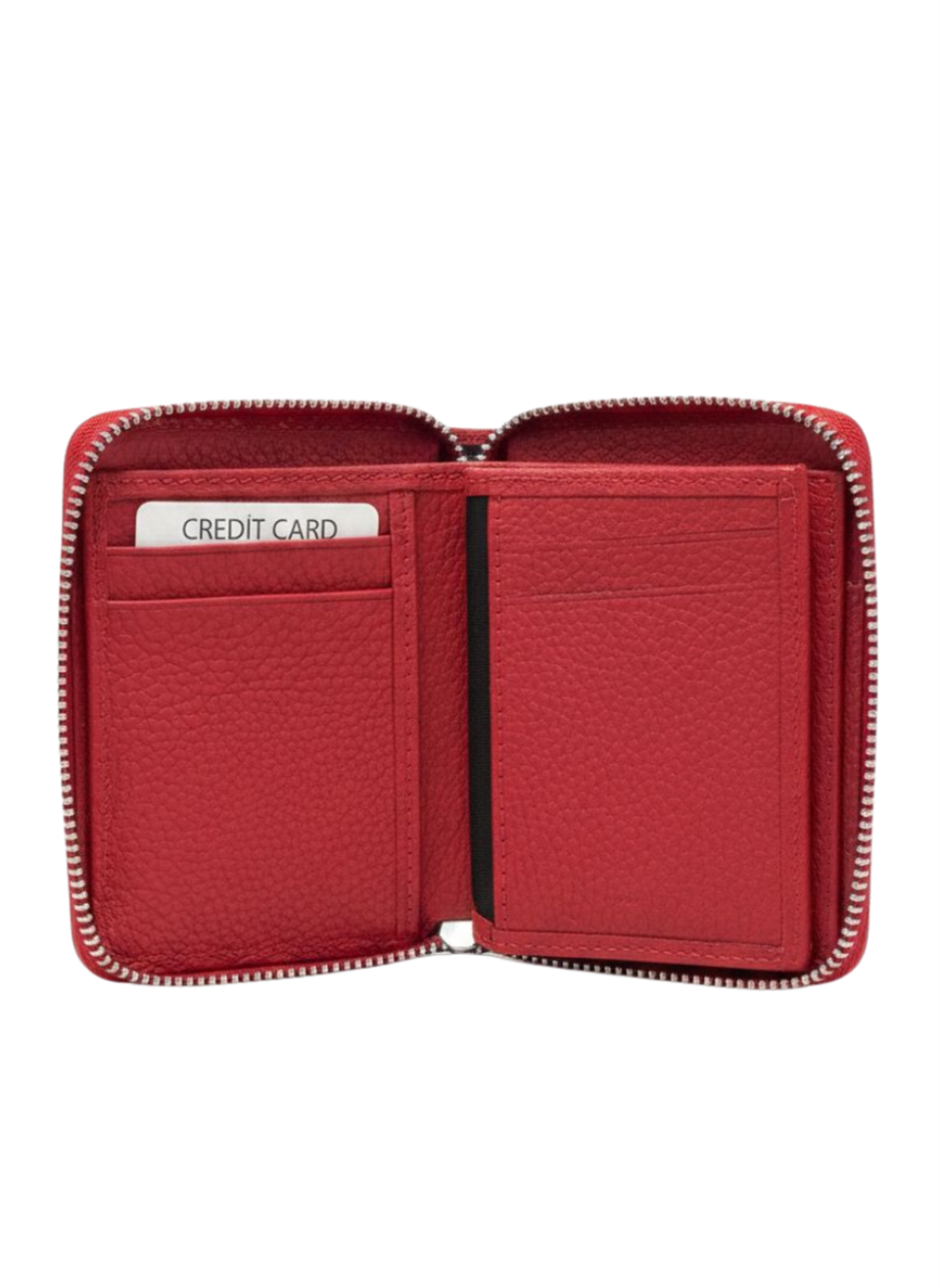PETTY ZIPPER KIRMIZI MİNİ CÜZDAN