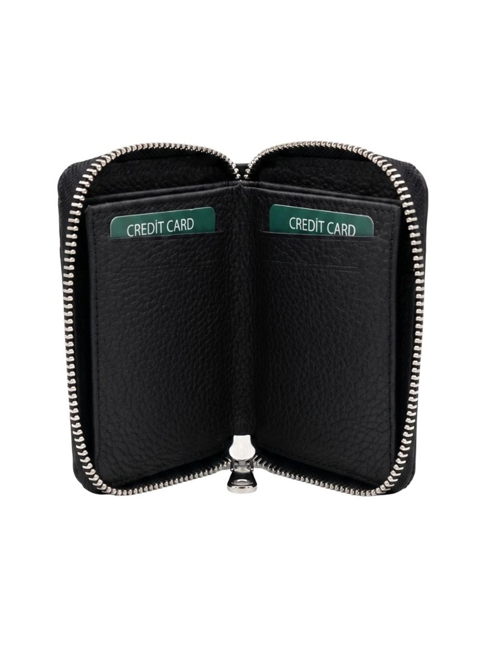 PETTY ZIPPER SİYAH MİNİ CÜZDAN