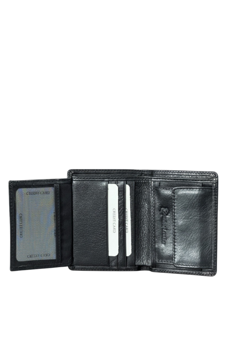 RELIC SİYAH HAKİKİ DERİ CÜZDAN KARTLIK
