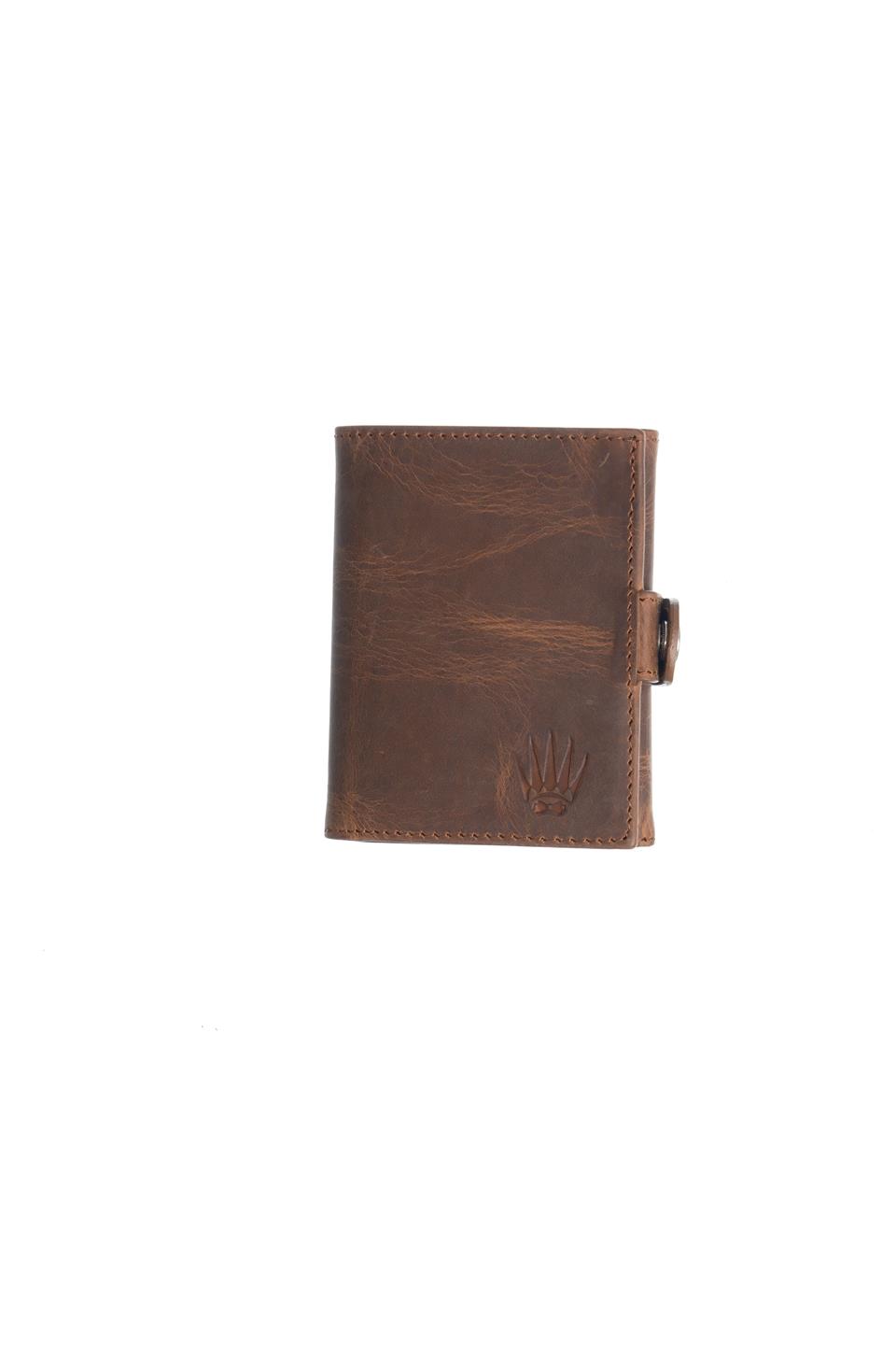 SCOTT CRAZY TABA HAKİKİ DERİ CÜZDAN