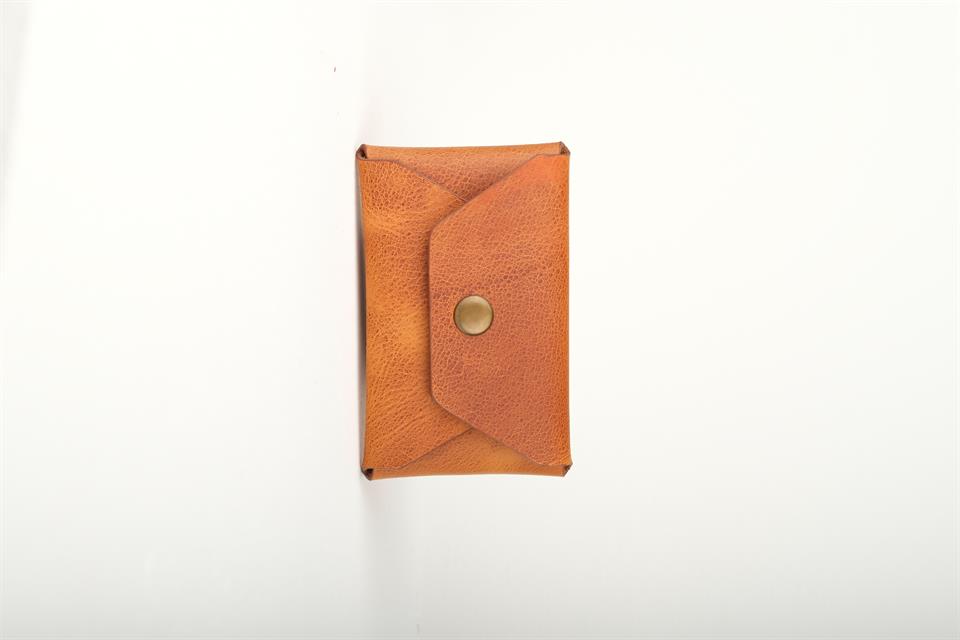 Hediye Seti Hakiki Deri Clot Sarı Cüzdan&Anahtarlık 