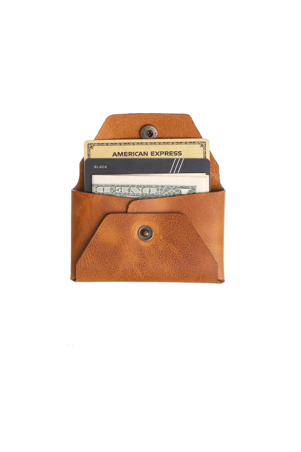 Clot Sarı Hakiki Deri Cüzdan Kartlık SecureVault