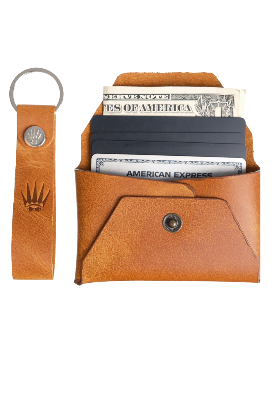 Hediye Seti Hakiki Deri Clot Sarı Cüzdan&Anahtarlık 