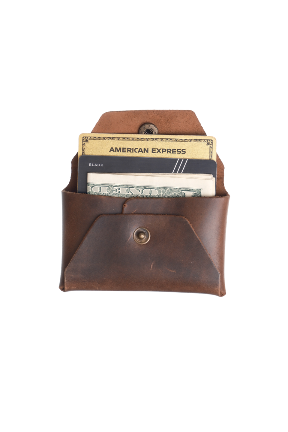 Dublin Kahve Hakiki Deri Cüzdan Kartlık SecureVault