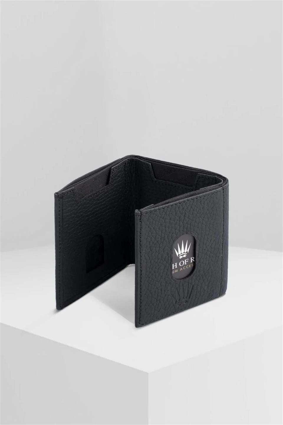 SMITH FLOTTER BLACK HAKİKİ DERİ CÜZDAN