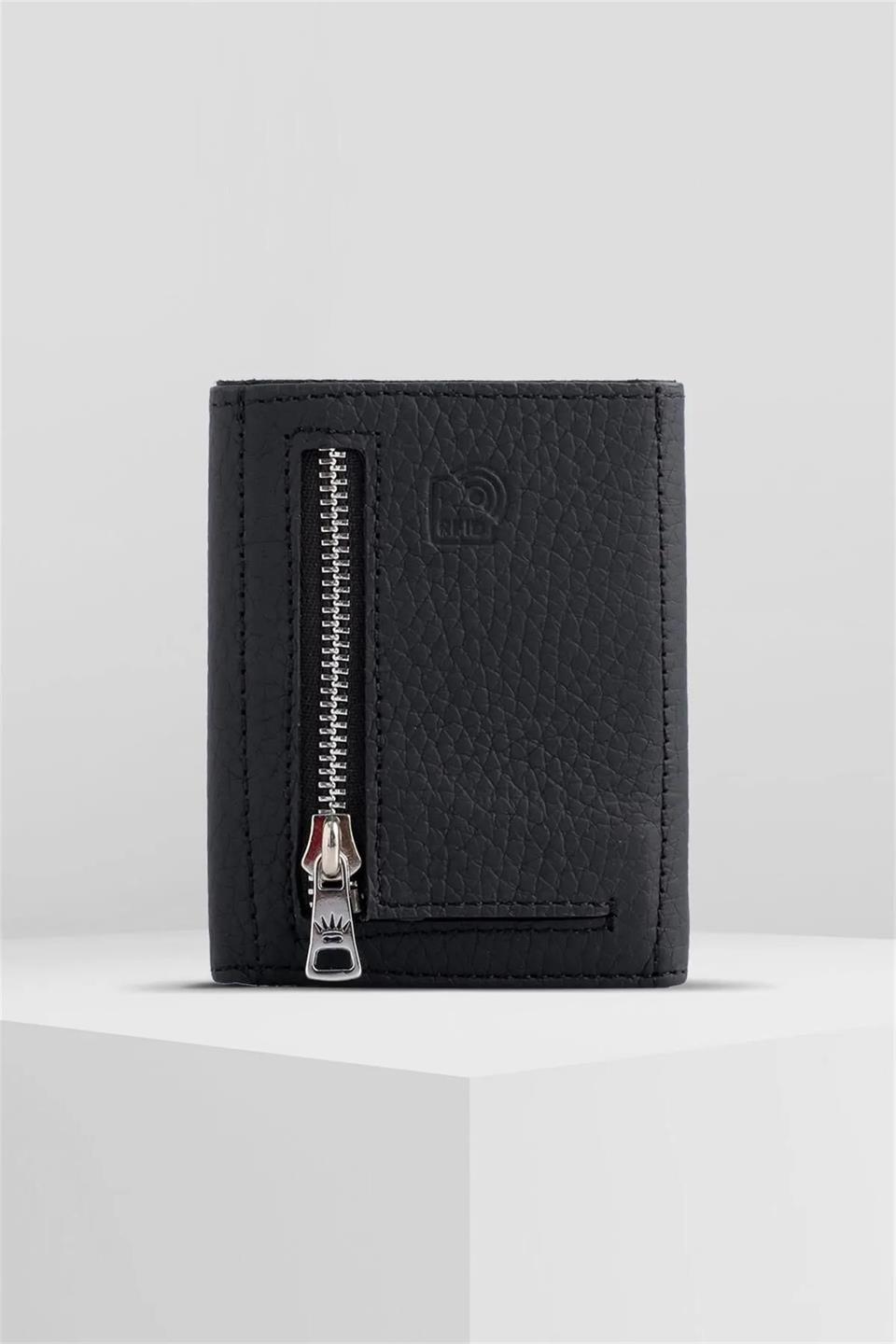 SMITH FLOTTER BLACK HAKİKİ DERİ CÜZDAN