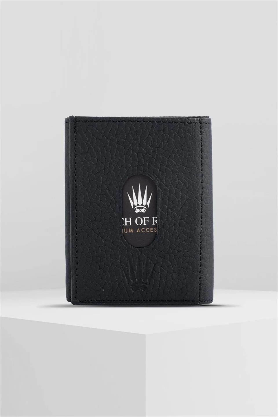 SMITH FLOTTER BLACK HAKİKİ DERİ CÜZDAN