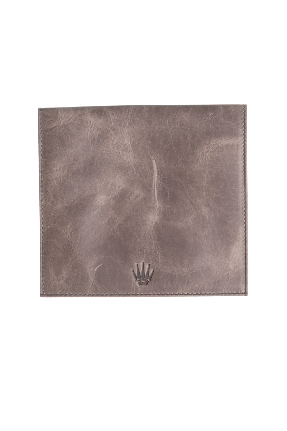 TechGear Gri Hakiki Deri Organizer - Mouse, Şarj Aleti ve Kablo Düzenleyici