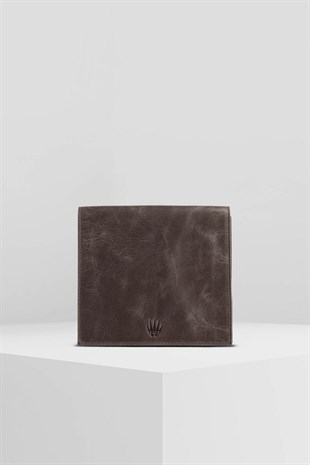 TechGear Gri Hakiki Deri Organizer - Mouse, Şarj Aleti ve Kablo Düzenleyici