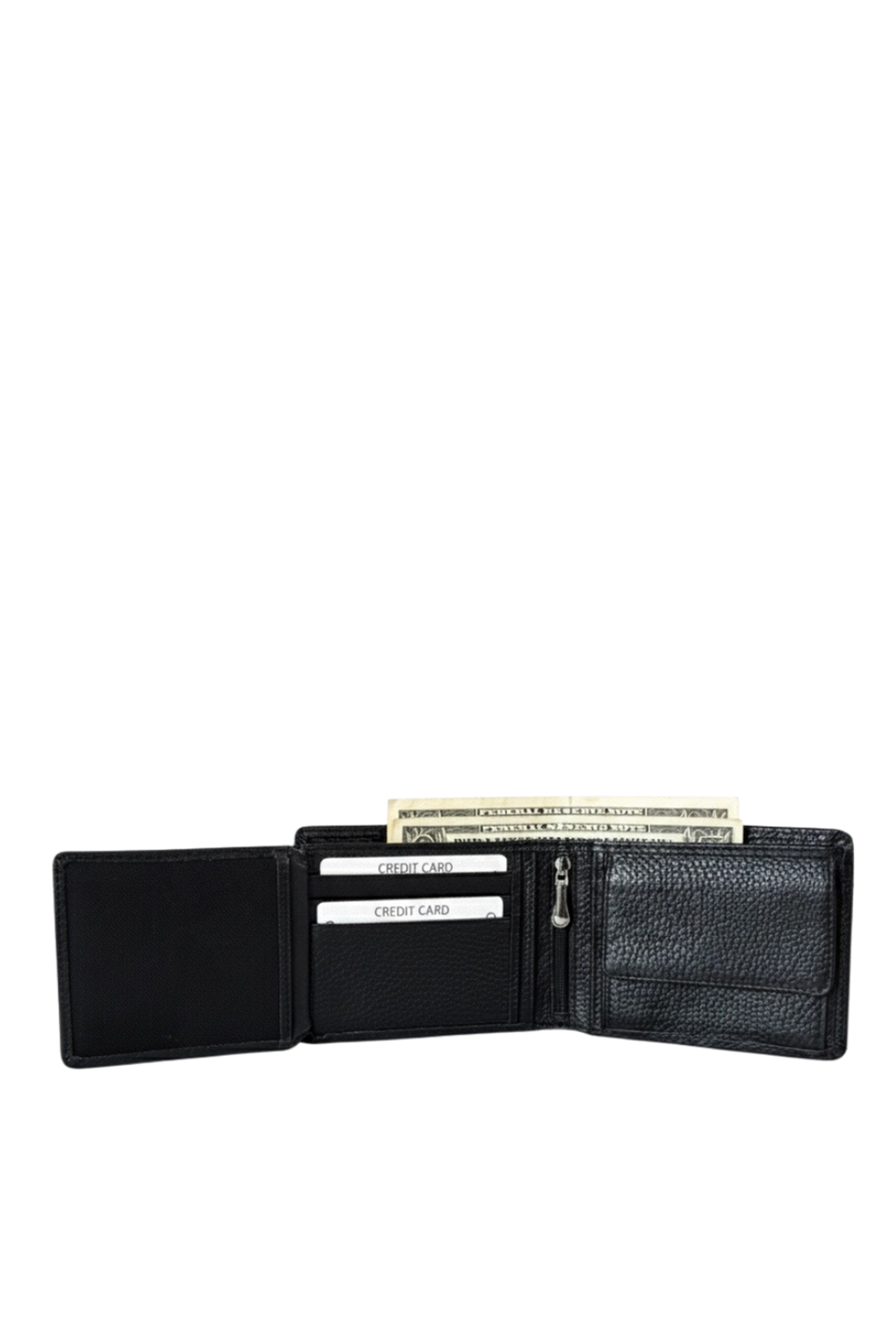 VERONA SİYAH HAKİKİ DERİ CÜZDAN KARTLIK
