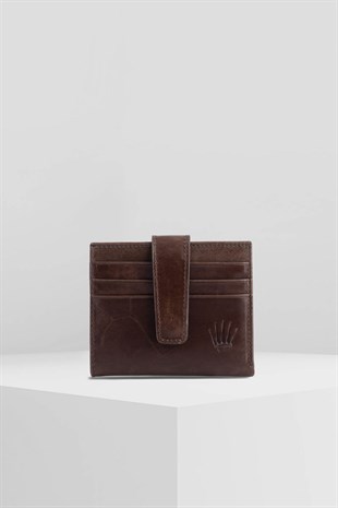 WALKER BROWN GENUINE LEATHER WALLET