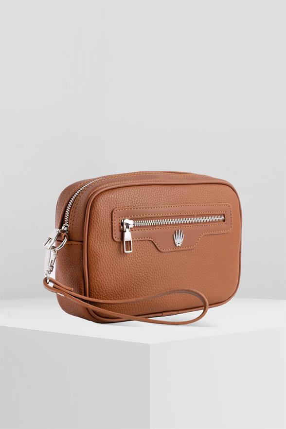 RICARDO FLOTTER TAN HAND BAG
