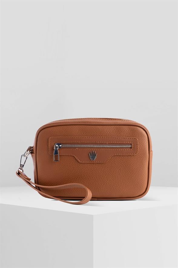 RICARDO FLOTTER TAN HAND BAG