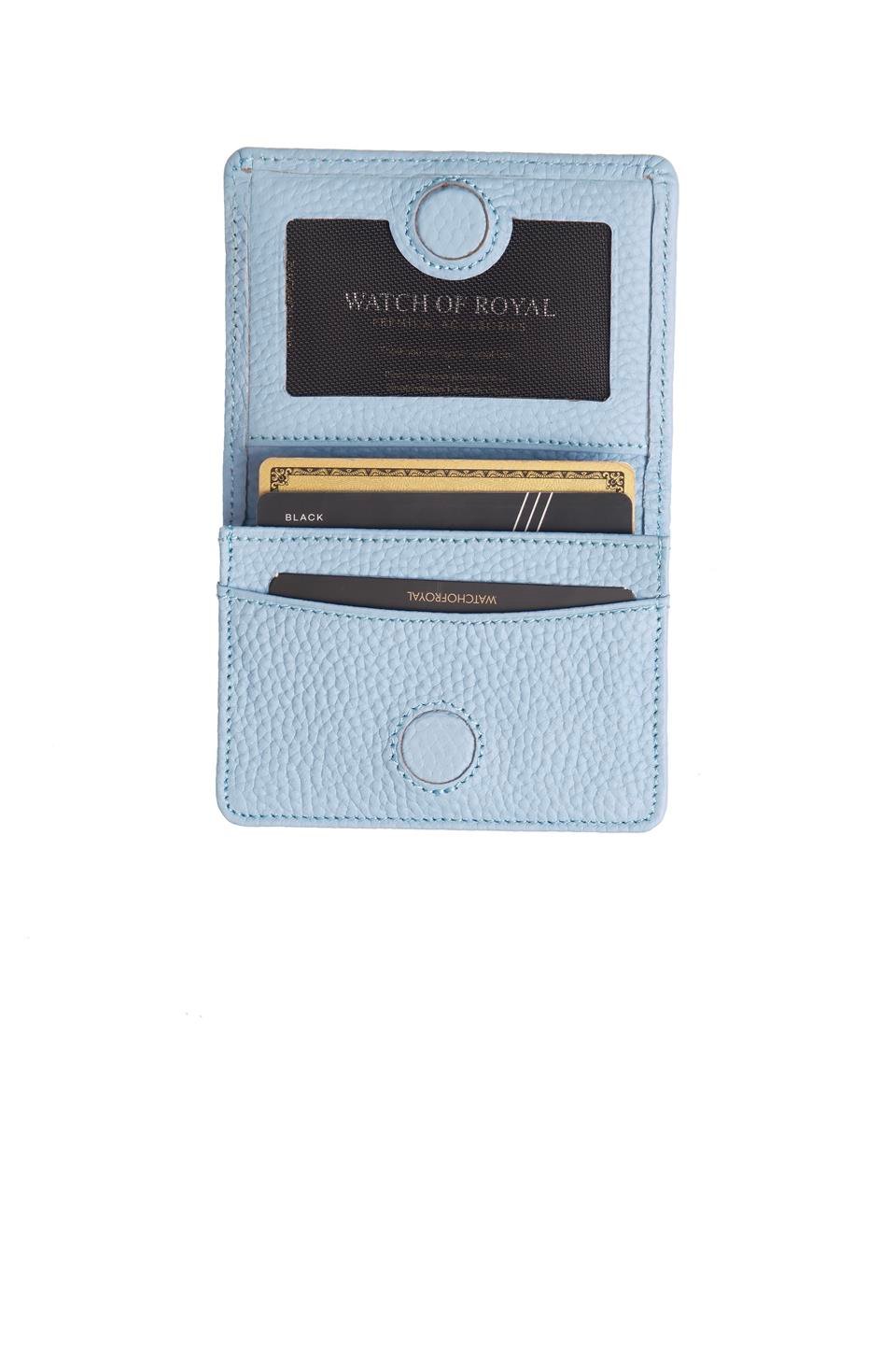 BERLIN TURKUAZ HAKİKİ DERİ MINI CÜZDAN