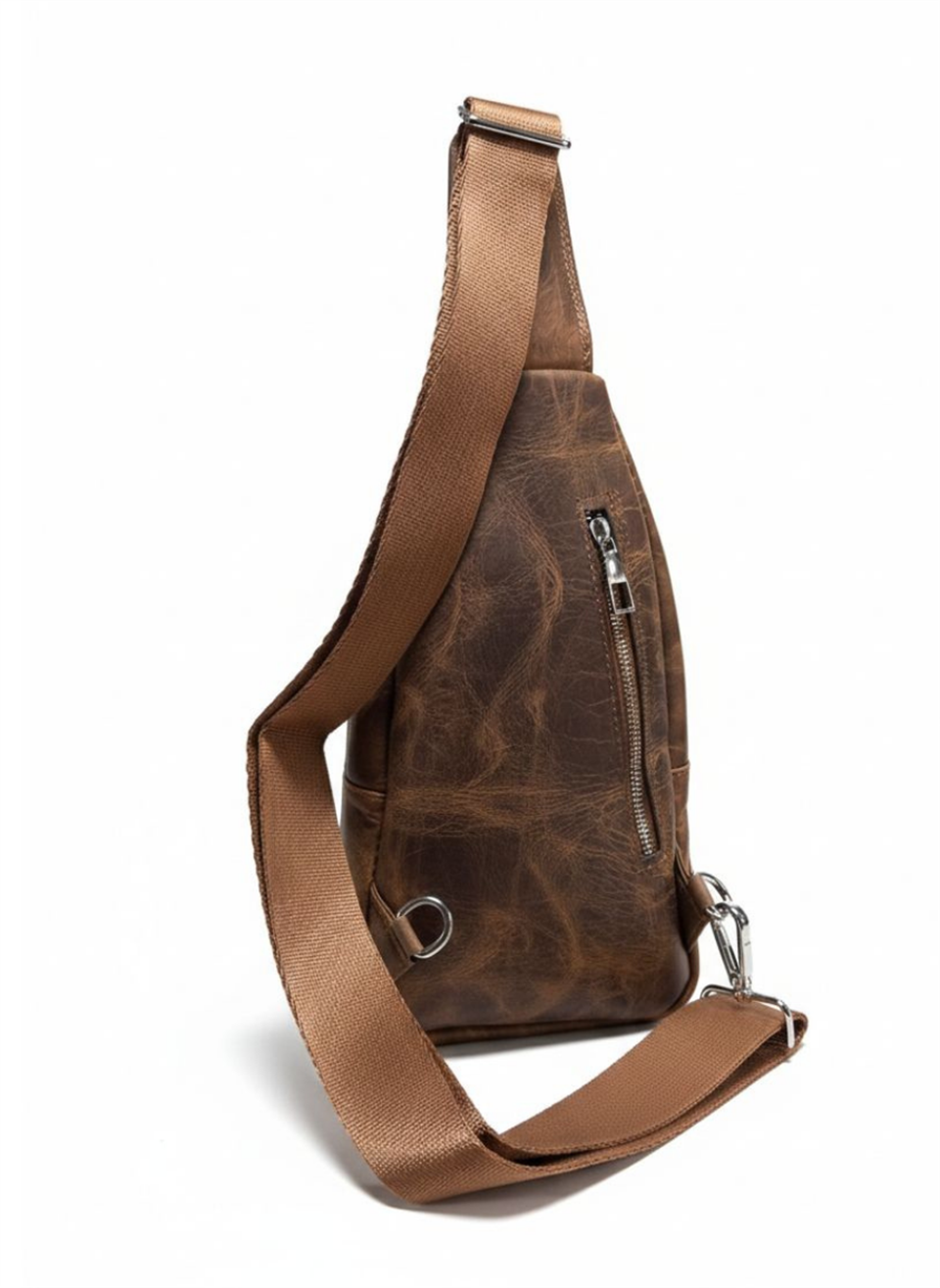 Bold Bag Crazy Taba Çapraz Hakiki Deri Çanta