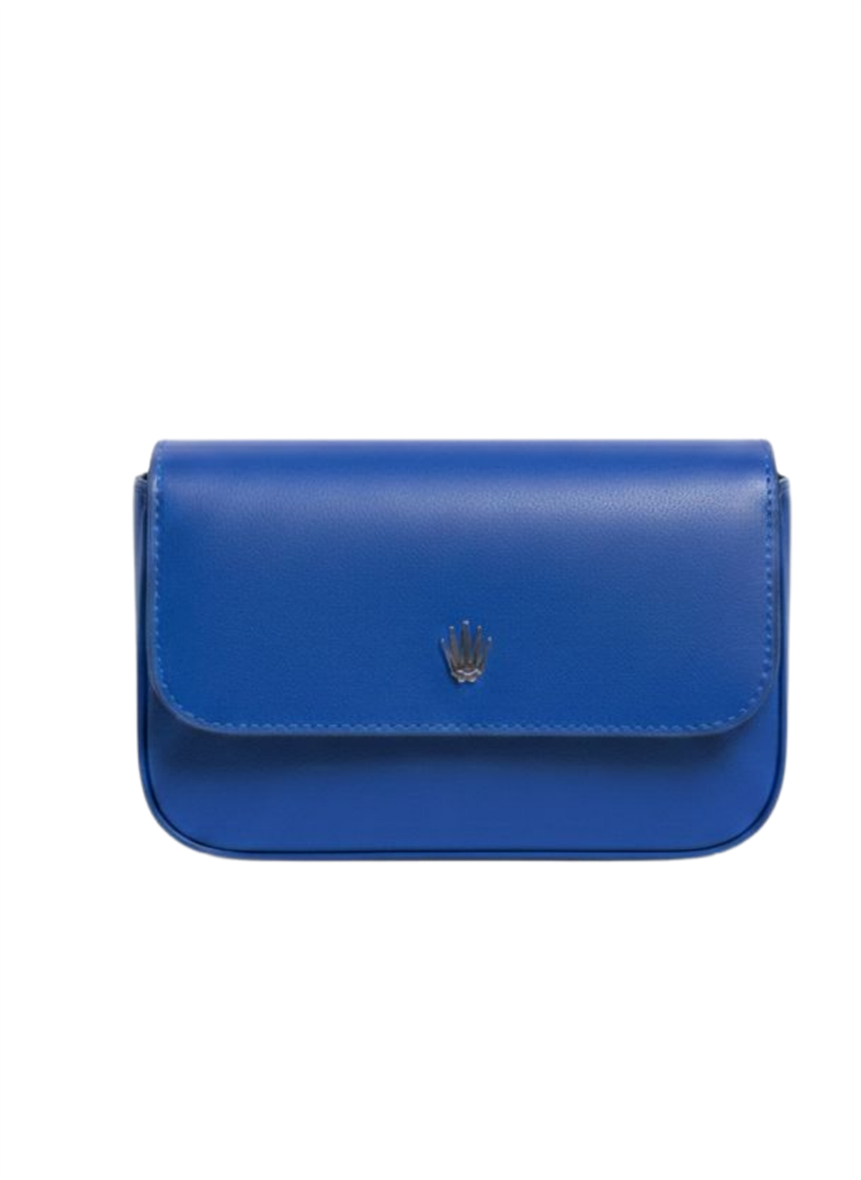 FLAP BLUE UNISEX HAND BAG