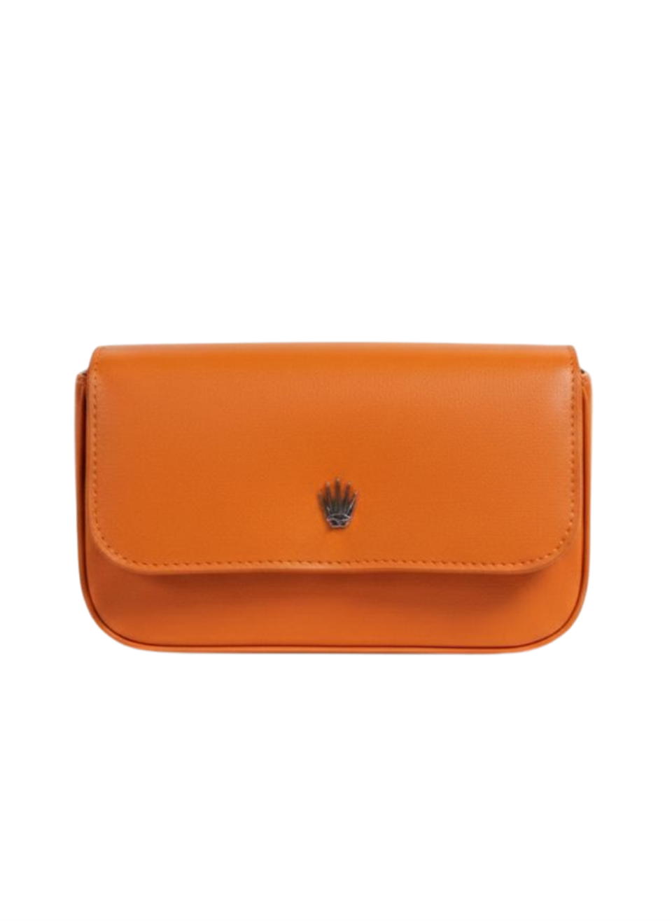 FLAP ORANGE UNISEX HAND BAG