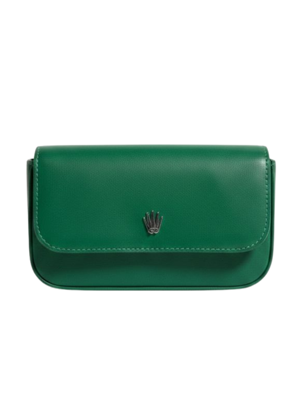 FLAP GREEN UNISEX HAND BAG
