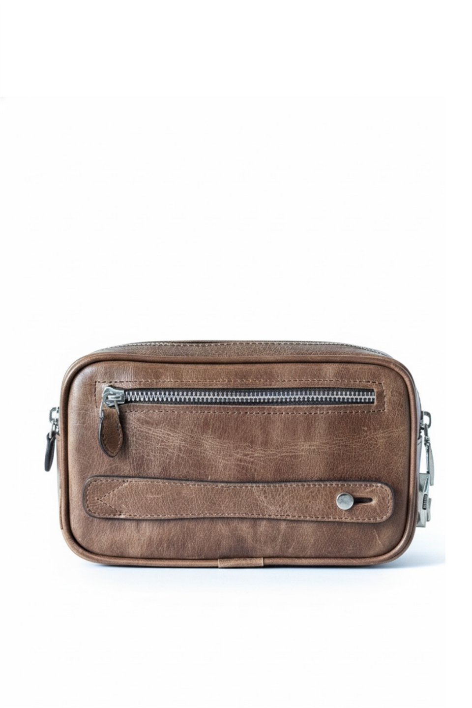 FOREST CRAZY BROWN ŞİFRELİ HAKİKİ DERİ EL ÇANTASI