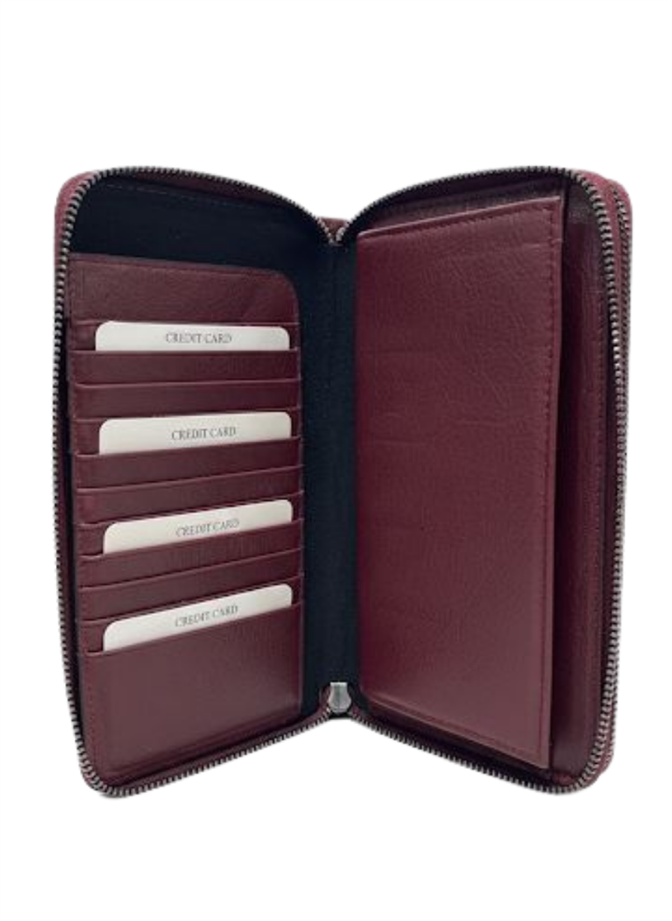 Tome Crazy Bordo Hakiki Deri Telefon Cüzdanı,El Çantası