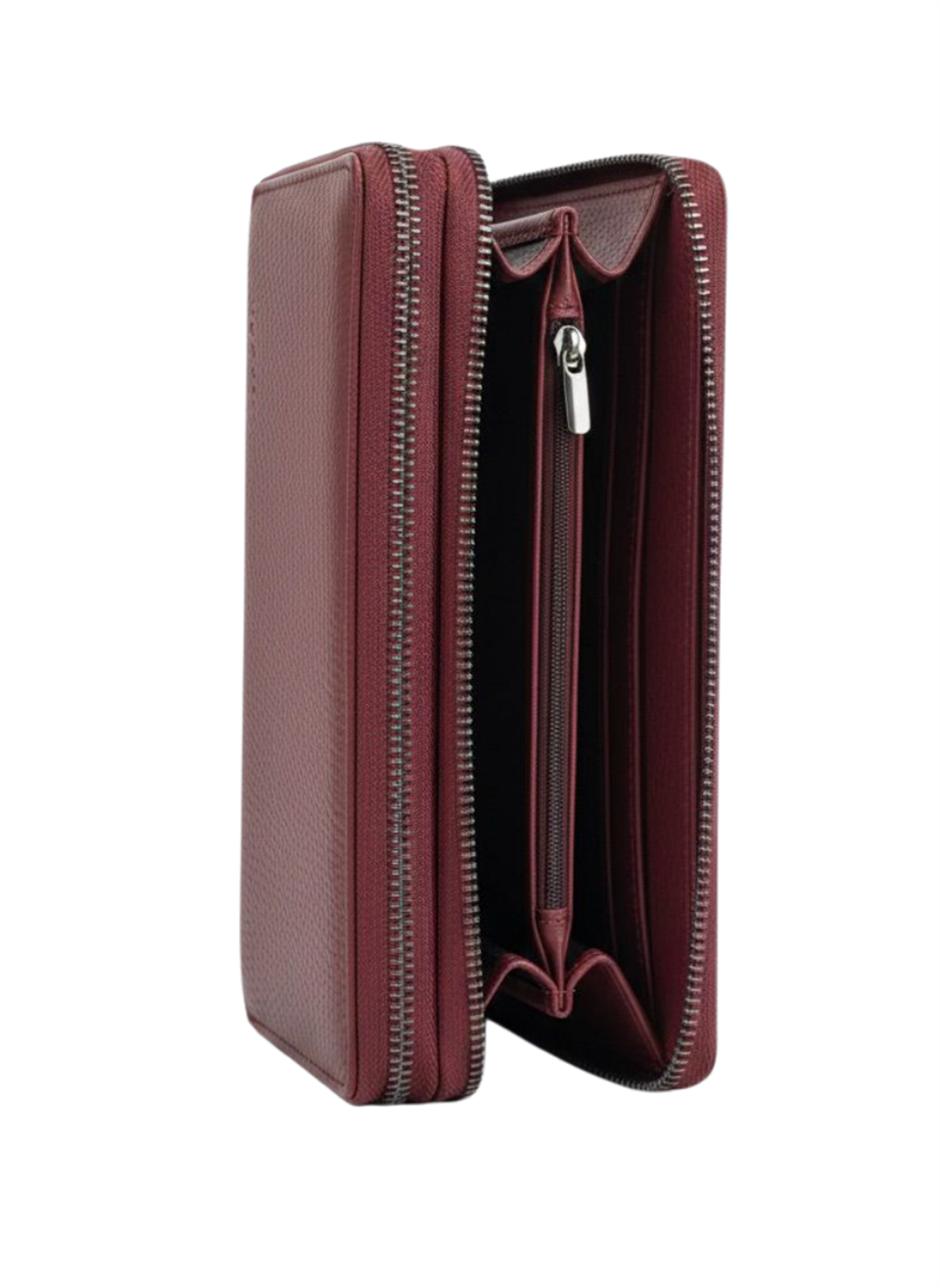 Tome Crazy Bordo Hakiki Deri Telefon Cüzdanı,El Çantası