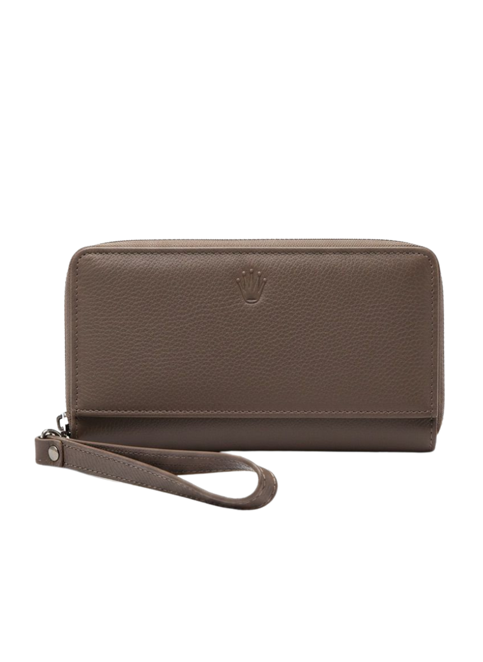 Tome Crazy Gri Hakiki Deri Telefon Cüzdanı,El Çantası