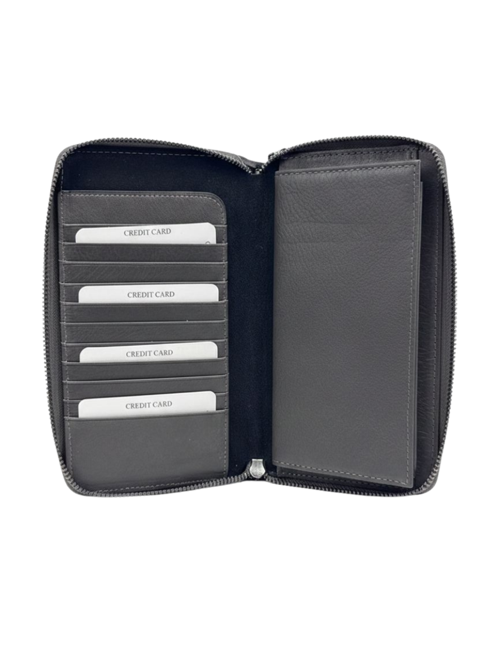 Tome Crazy Gri Hakiki Deri Telefon Cüzdanı,El Çantası