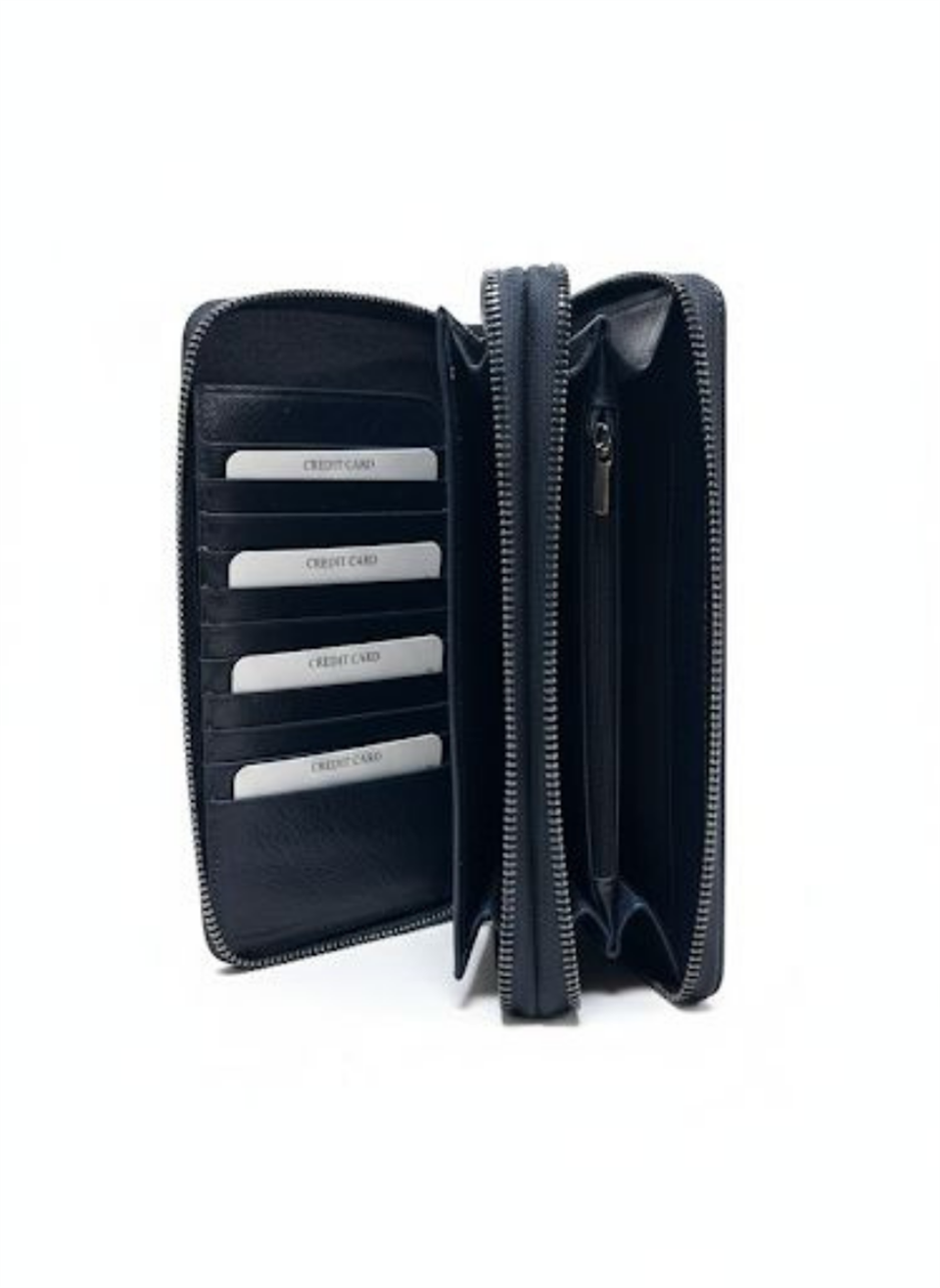 TomeLacivert Hakiki Deri Telefon Cüzdanı,El Çantası