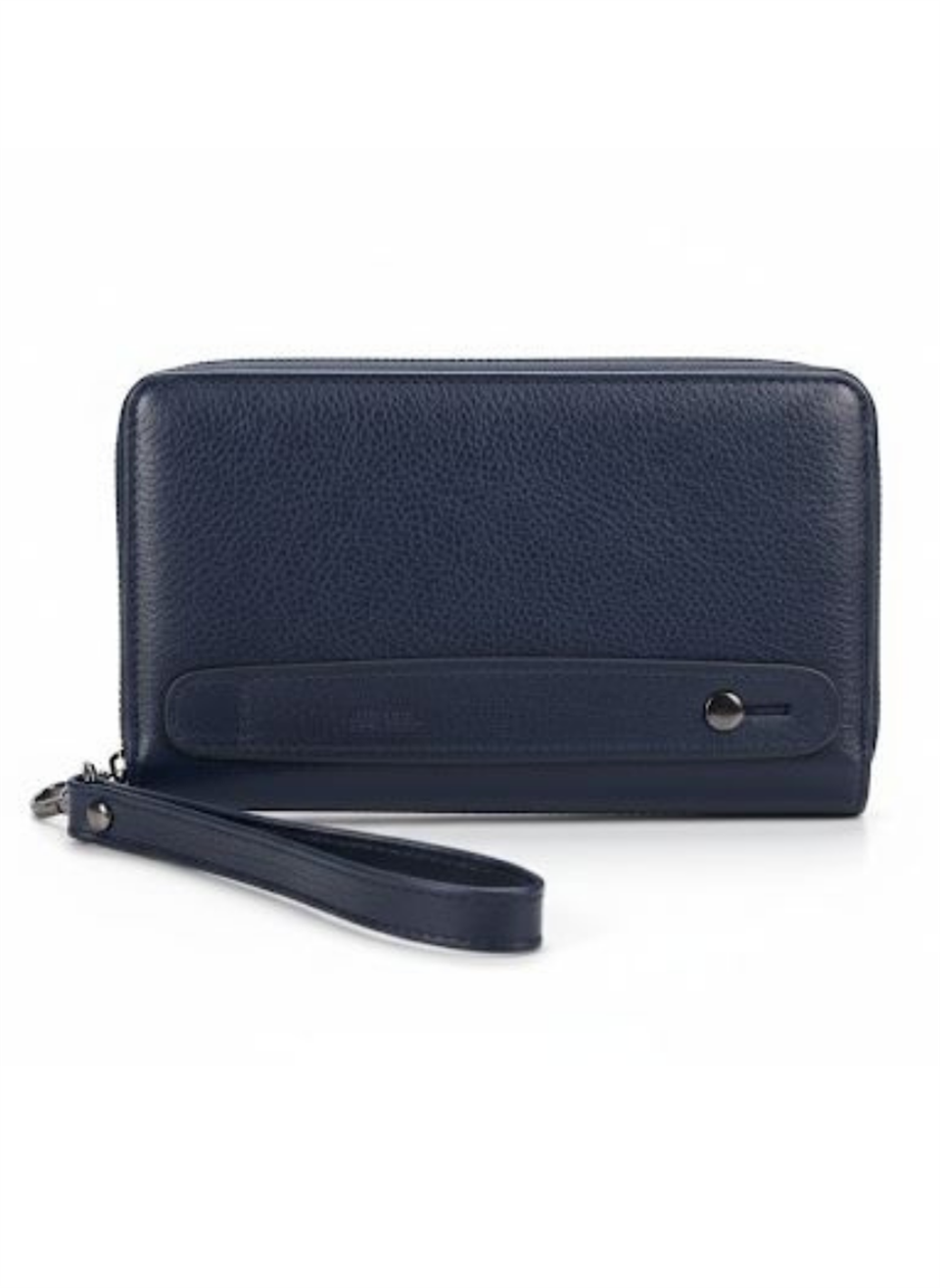 TomeLacivert Hakiki Deri Telefon Cüzdanı,El Çantası