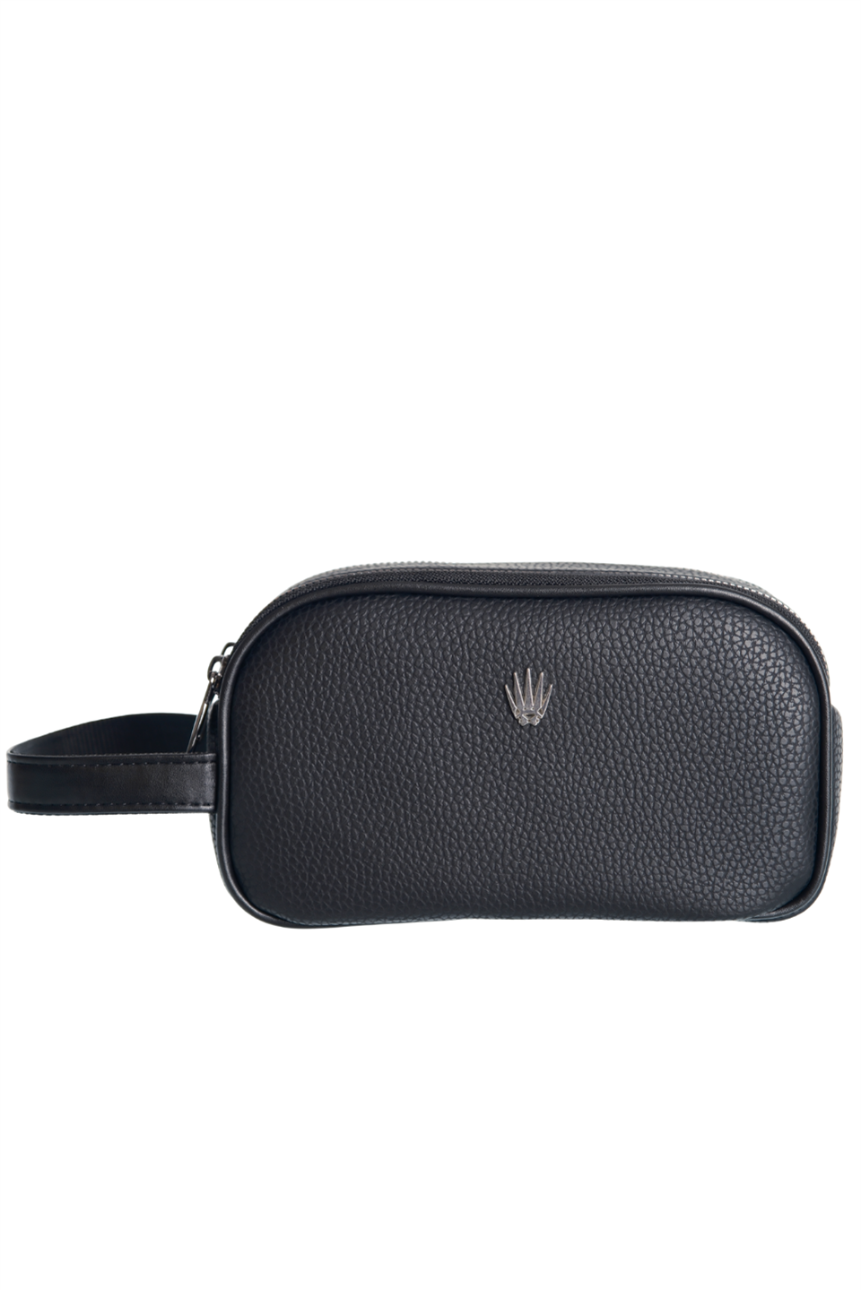 Valetta Siyah İthal Vegan Deri El Çantası