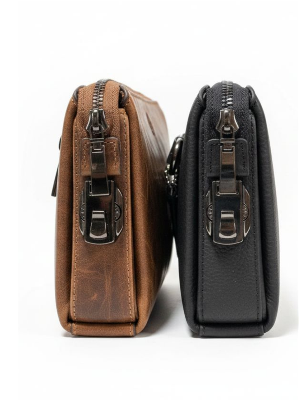 Vault Crazy Taba Şifreli Kilitli Hakiki Deri El Çantası