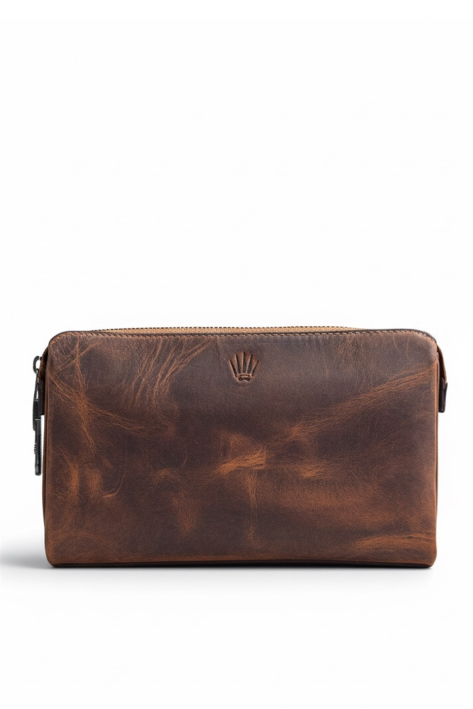 Vault Crazy Taba Şifreli Kilitli Hakiki Deri El Çantası