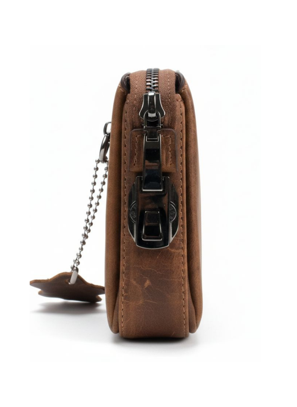 Vault Crazy Taba Şifreli Kilitli Hakiki Deri El Çantası