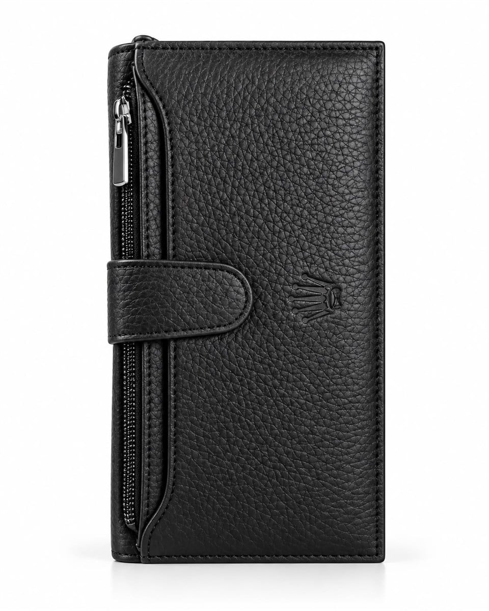 Empire Black Telefon Cüzdanı