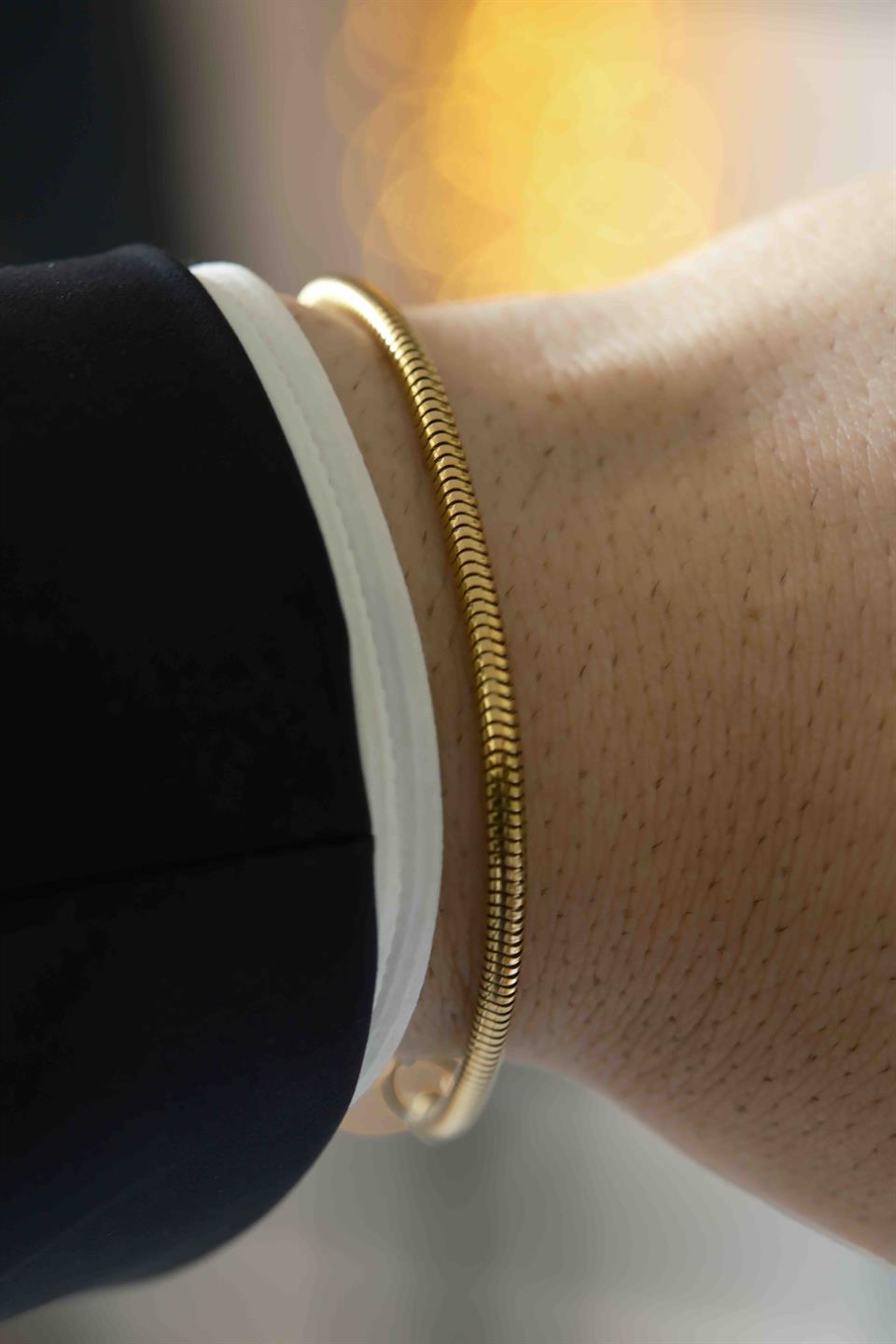 MOSES GOLD ÇELİK BİLEKLİK