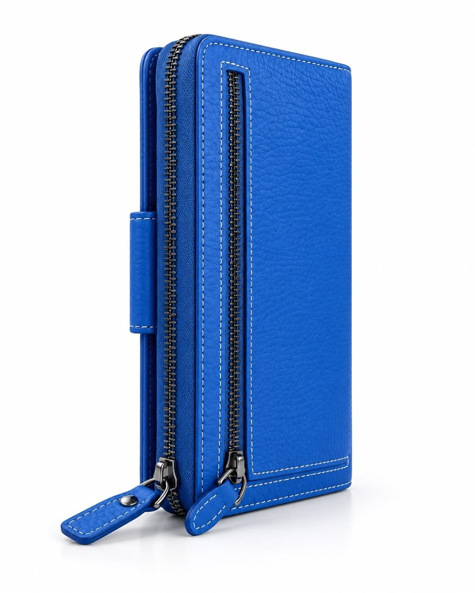 PATRICK BLUE PHONE WALLET