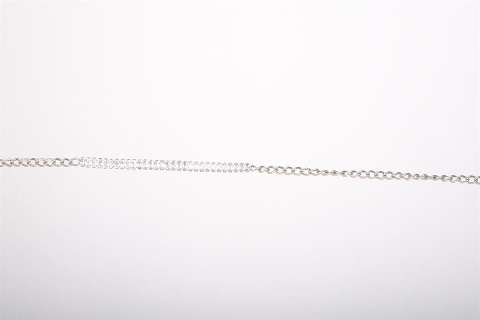 GIULIA  SILVER  STEEL NECKLACE 