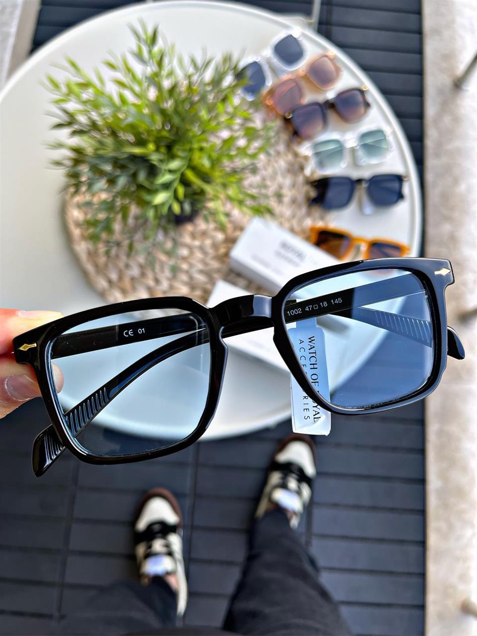 Sunglasses for Women & Men UV400 Glass Original CE Certificated BLUE LORRAINEW